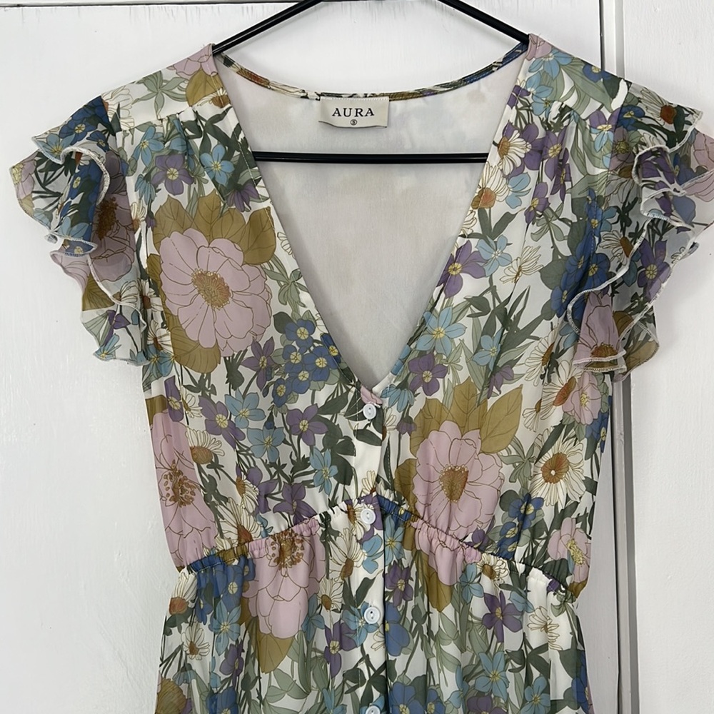 Floral maxi dress